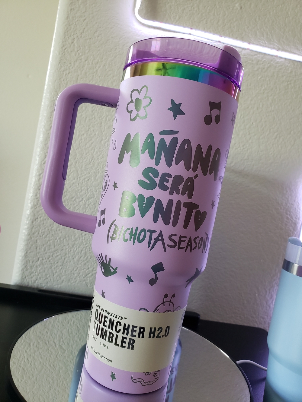 40oz Quencher H2.0 Tumbler - Purple Mañana Sera Bonito